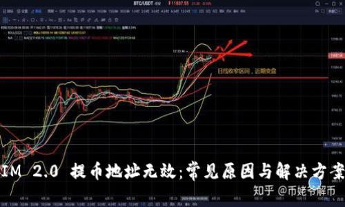 IM 2.0 提币地址无效：常见原因与解决方案